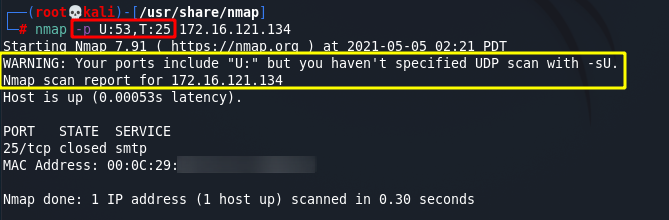  [NMAP Scan Any Port]: Scan ports by protocol. Source: nudesystems.com