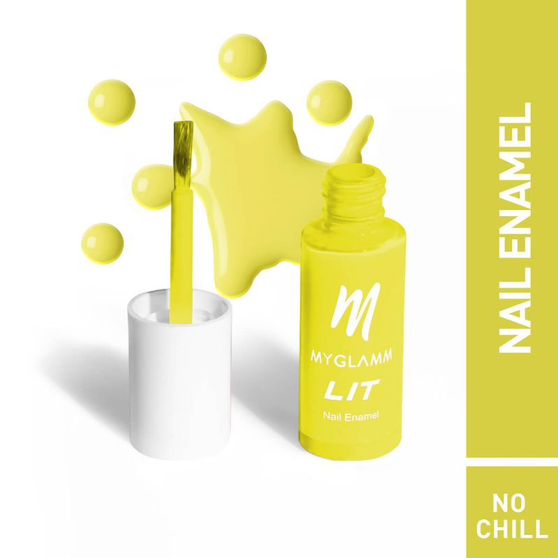 MyGlamm Lit Nail Enamel - No Chill