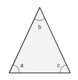 triângulo acutângulo