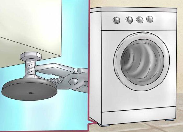 почему стиральная машина прыгает при работе