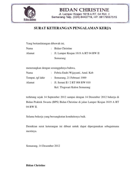 Contoh Surat Referensi Kerja Perusahaan / 12 Contoh Surat Pengalaman Kerja Yang Benar Dan Terbaru Contoh Surat - Sampai saat ini, sebagian orang masih sibuk dengan keinginannya untuk menjadi pegawai di instansi.