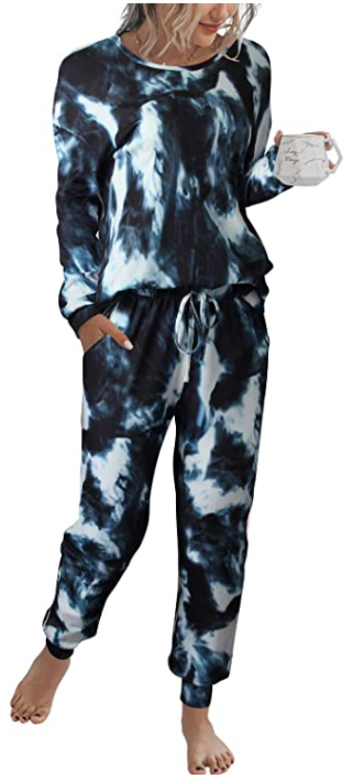 tie dye amazon loungewear sets