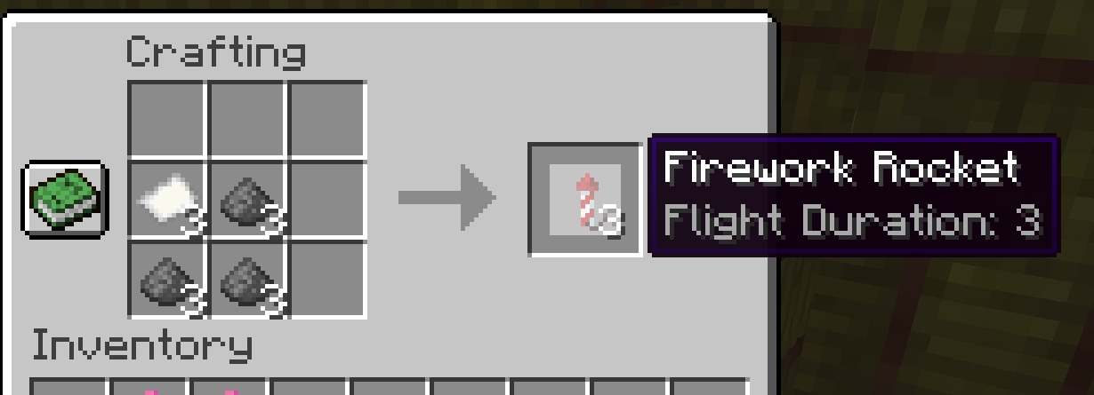 Minecraft firework recipe flight duration 3 deporecipe co