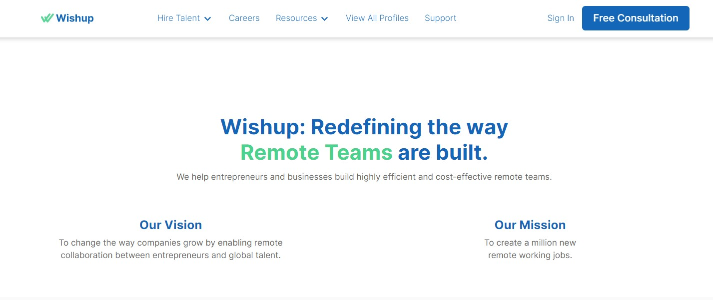 Know about Wishup and its vision