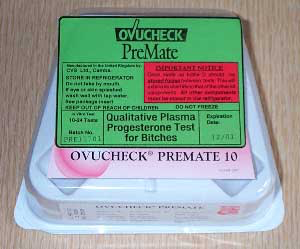 The PreMate test kit for measurement of progesterone in canine serum 
