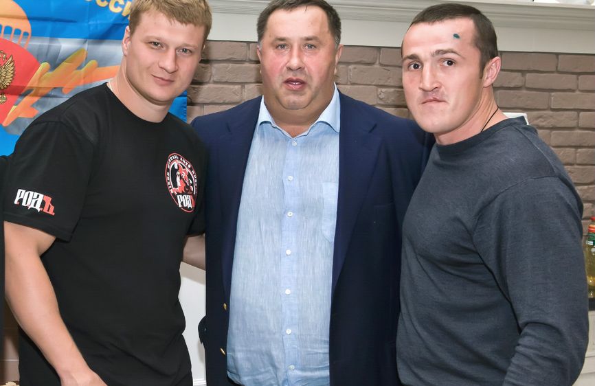 «Лучок» с чемпионами мира по боксу Александром Поветкиным и Денисом Лебедевым