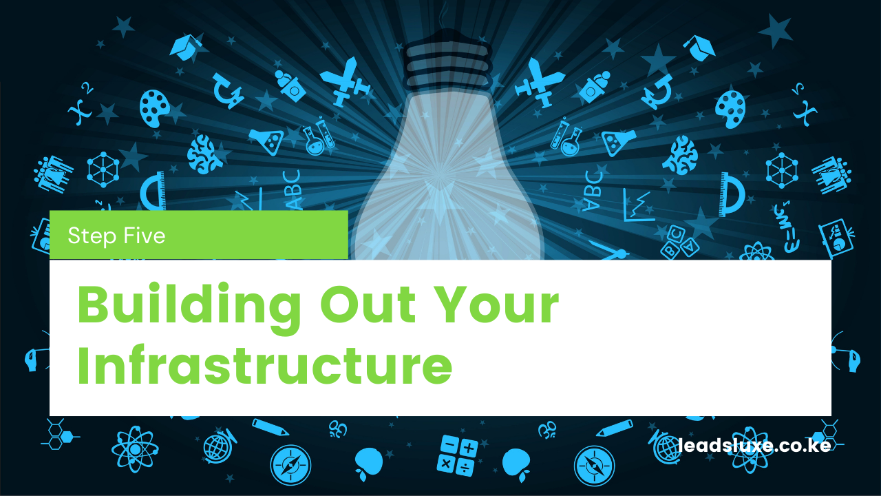 Step Five: Building Out Your Infrastructure 