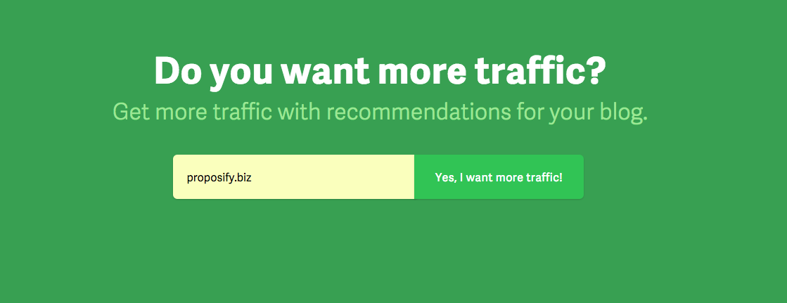 use quicksprout's traffic analyzer to create a personalized lead magnet to improve your cold emails