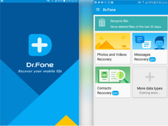 Dr. Fone Android Data Recovery Review