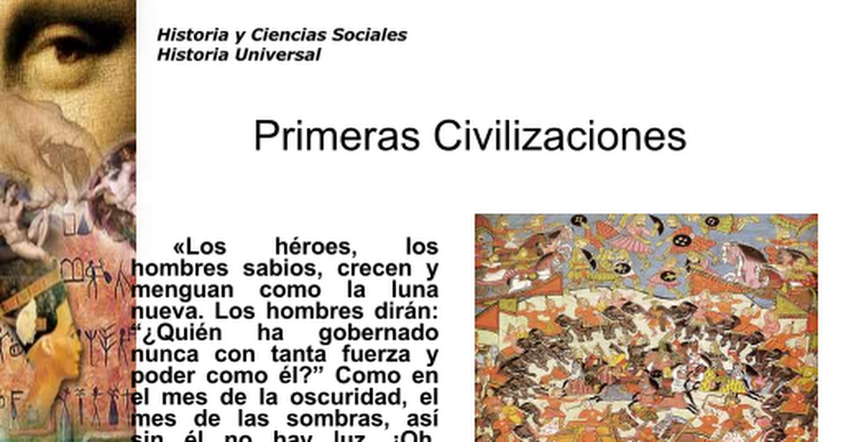 Primeras Civilizaciones.ppt - Google Slides