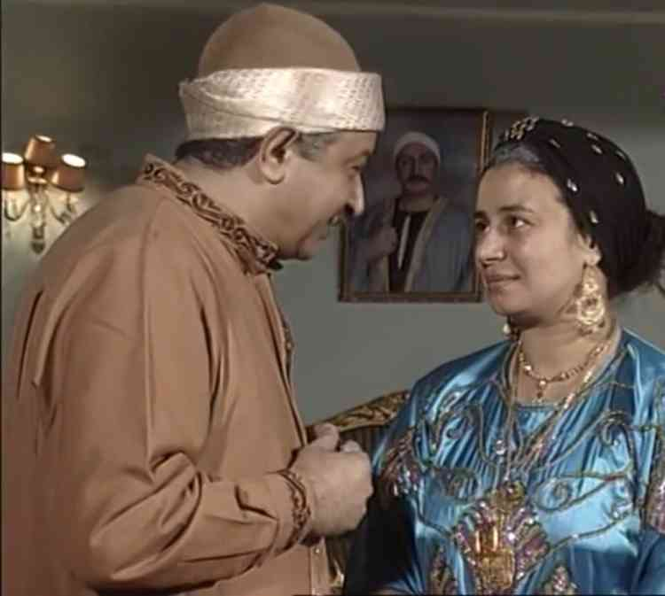 فاطمة والحاج عبد الغفور من مسلسل «لن أعيش في جلباب أبي»
