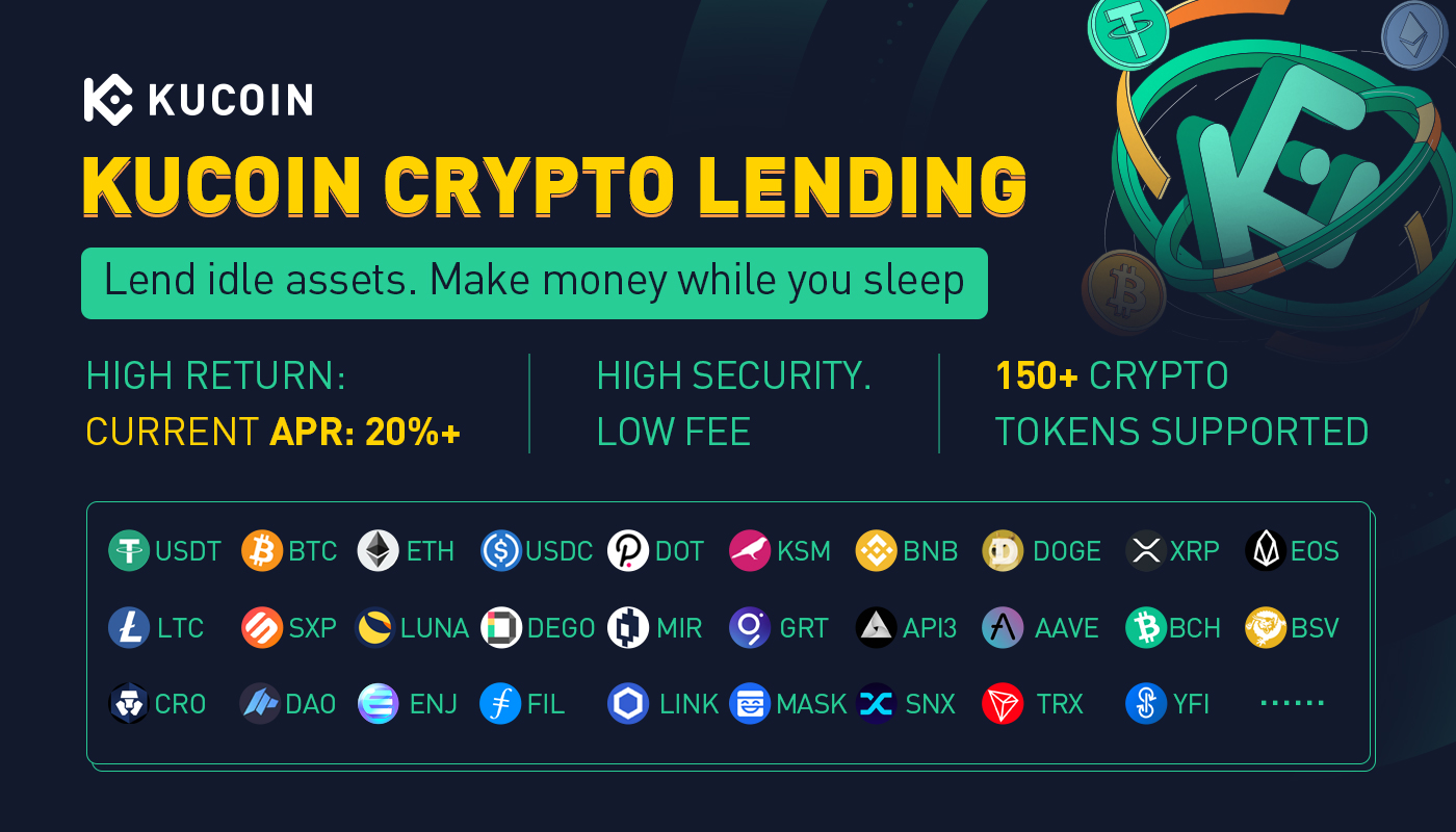 Grâce au service de lending, il est possible de prêter de nombreuses cryptos comme vos bitcoins ou ethereums, afin de les faire fructifier et obtenir de juteux rendements