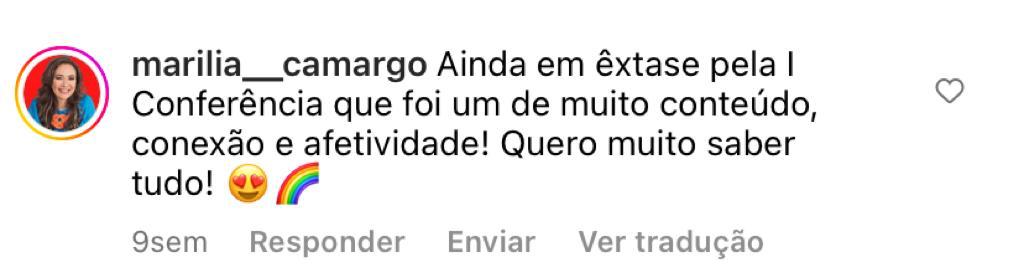 depoimento sobre a Conferência Brasileira de Cores