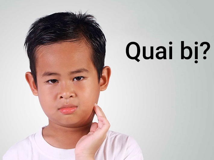 Quai bị là một bệnh truyền nhiễm gặp phổ biến ở trẻ nhỏ