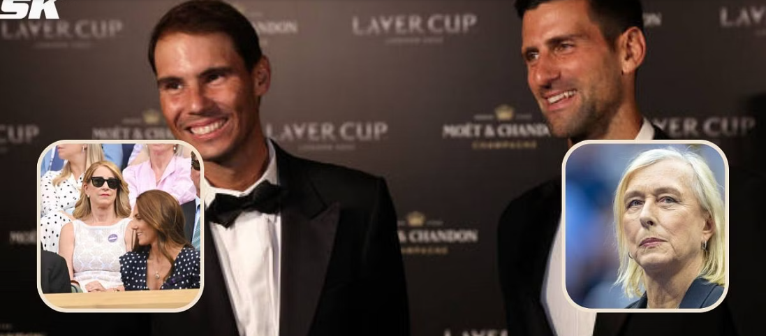Navratilova defends Chris Evert from Novak Djokovic's recent comment: The author made a comment about a quote from Martina Navratilova