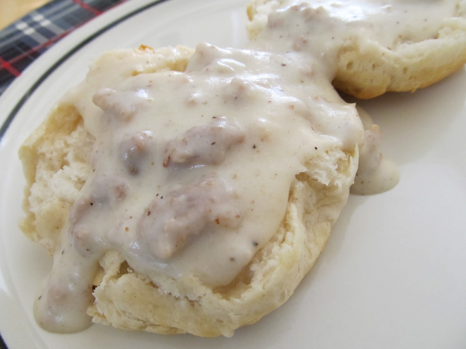 sausage and gravy biscuits.JPG