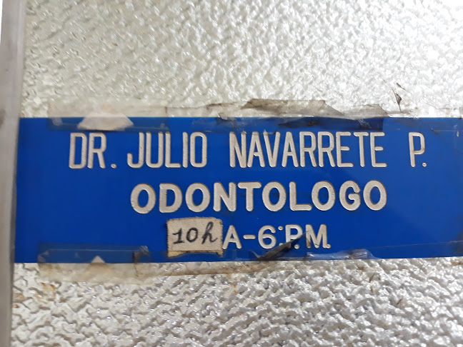 Consultorio Médico Dr: Julio Navarrete Poveda - Dentista