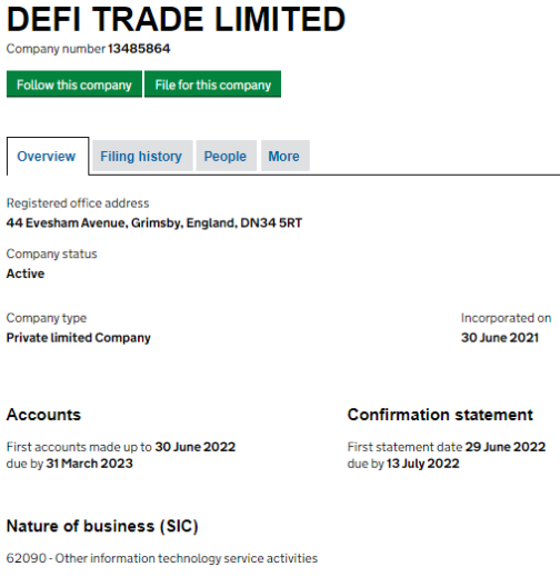 DeFi Trade: отзывы о торговле с брокером, обзор коммерческого предложения