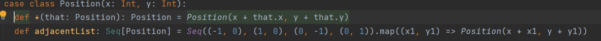 Scala overloading operator example
