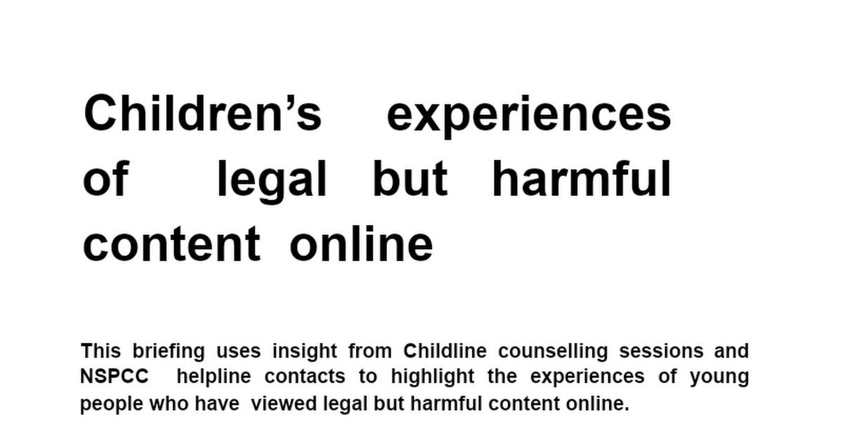 legal-but-harmful-content-online-helplines-insight-briefing