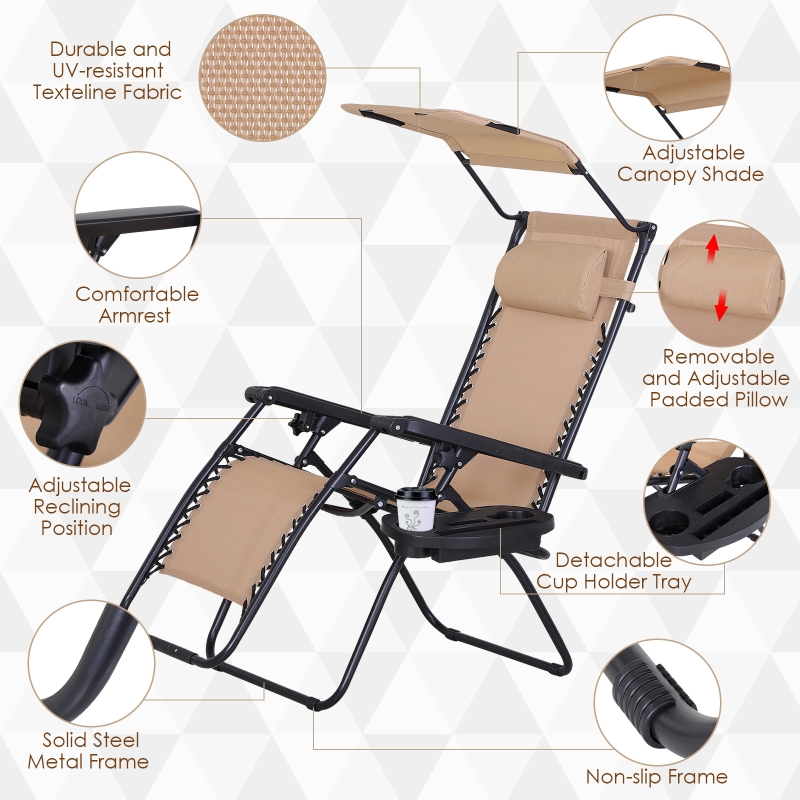 Zero Gravity Outdoor Chairs benefit