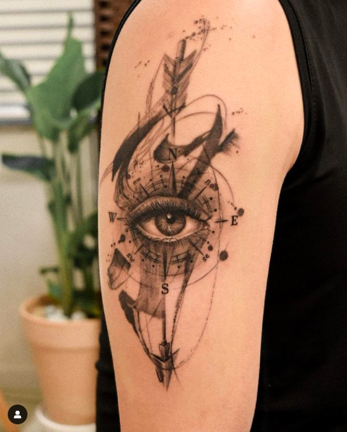 Artistic Eye Tattoo