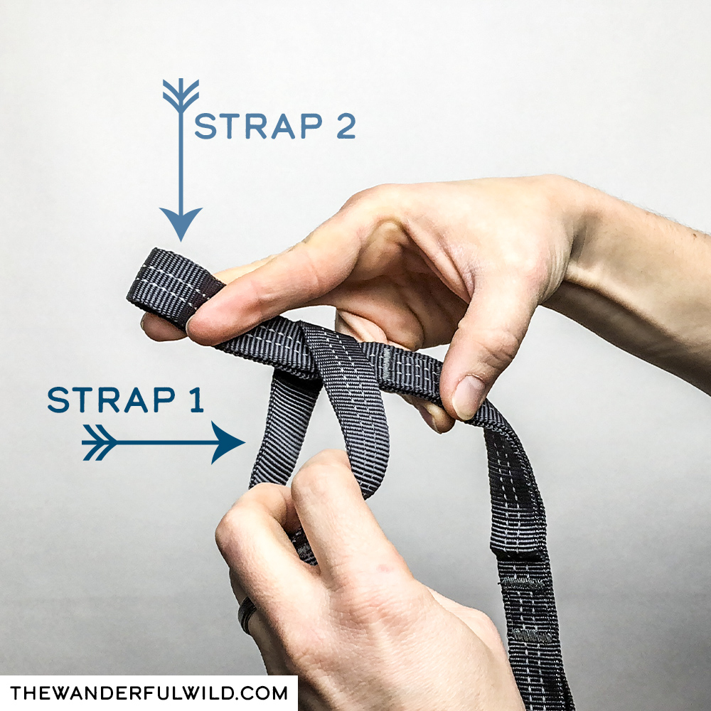 Connecting Two Hammock Straps Step 2