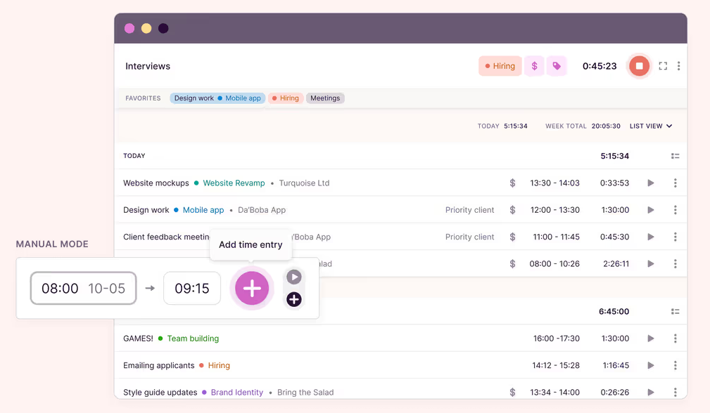 Sales Productivity Tools: More than 70k businesses track time with Toggl — for better project and team management, client reporting, and more.