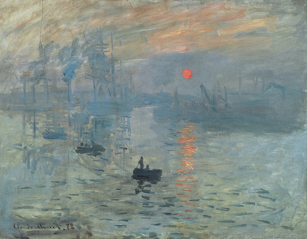 Impression, Sunrise  Claude Monet, 1874