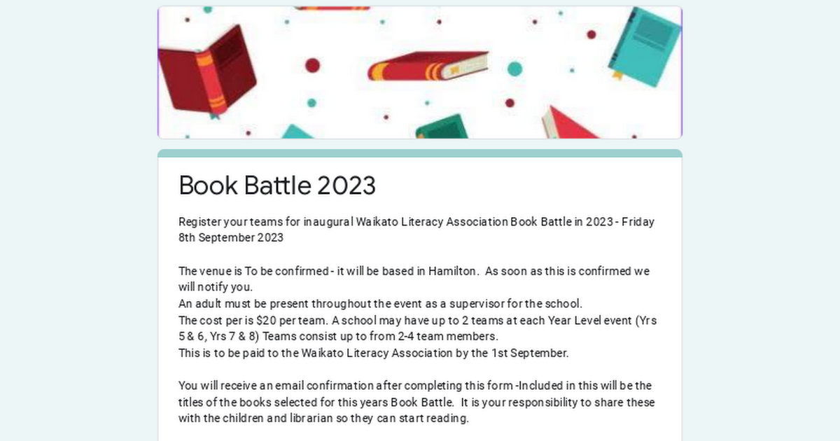 Book Battle 2023