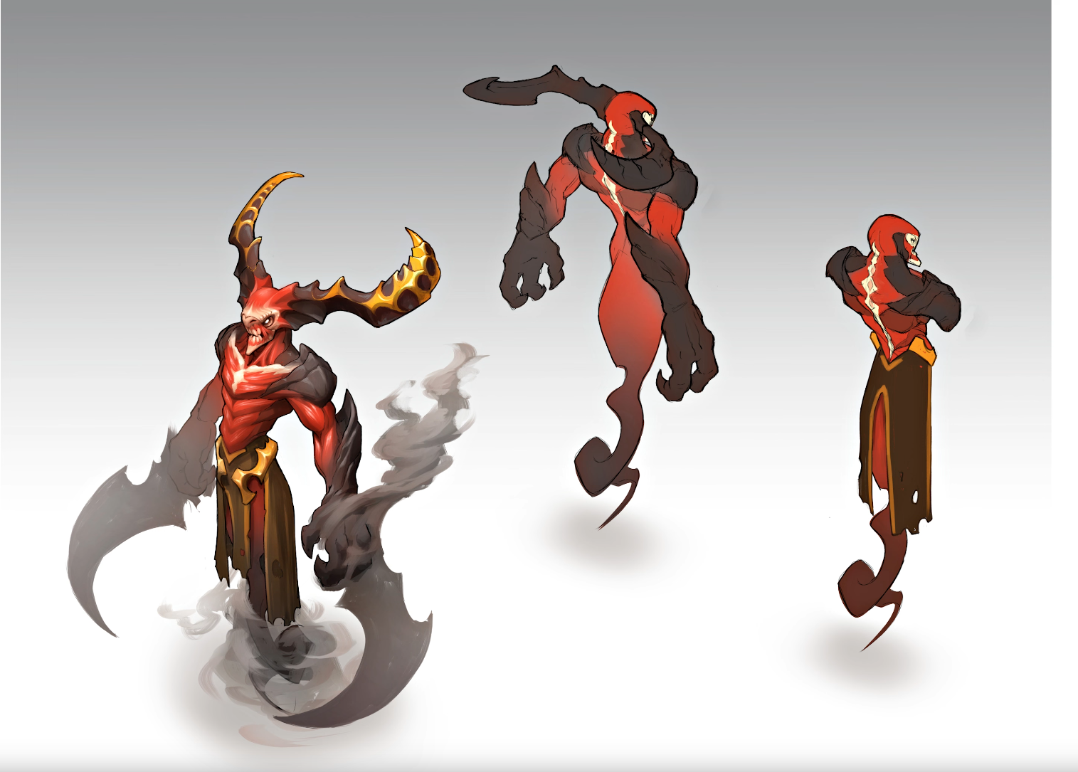 Stormgate Infernal Mist Reaper concept art