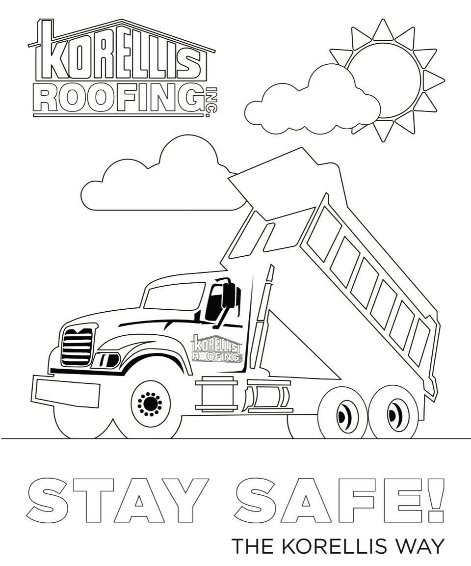 Korellis Roofing coloring page