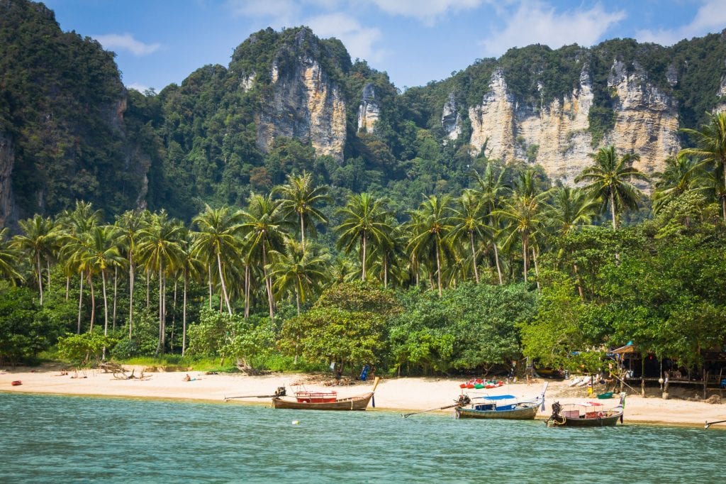 Could it get any more picturesque than Ao Nang? Credit: Shutterstock