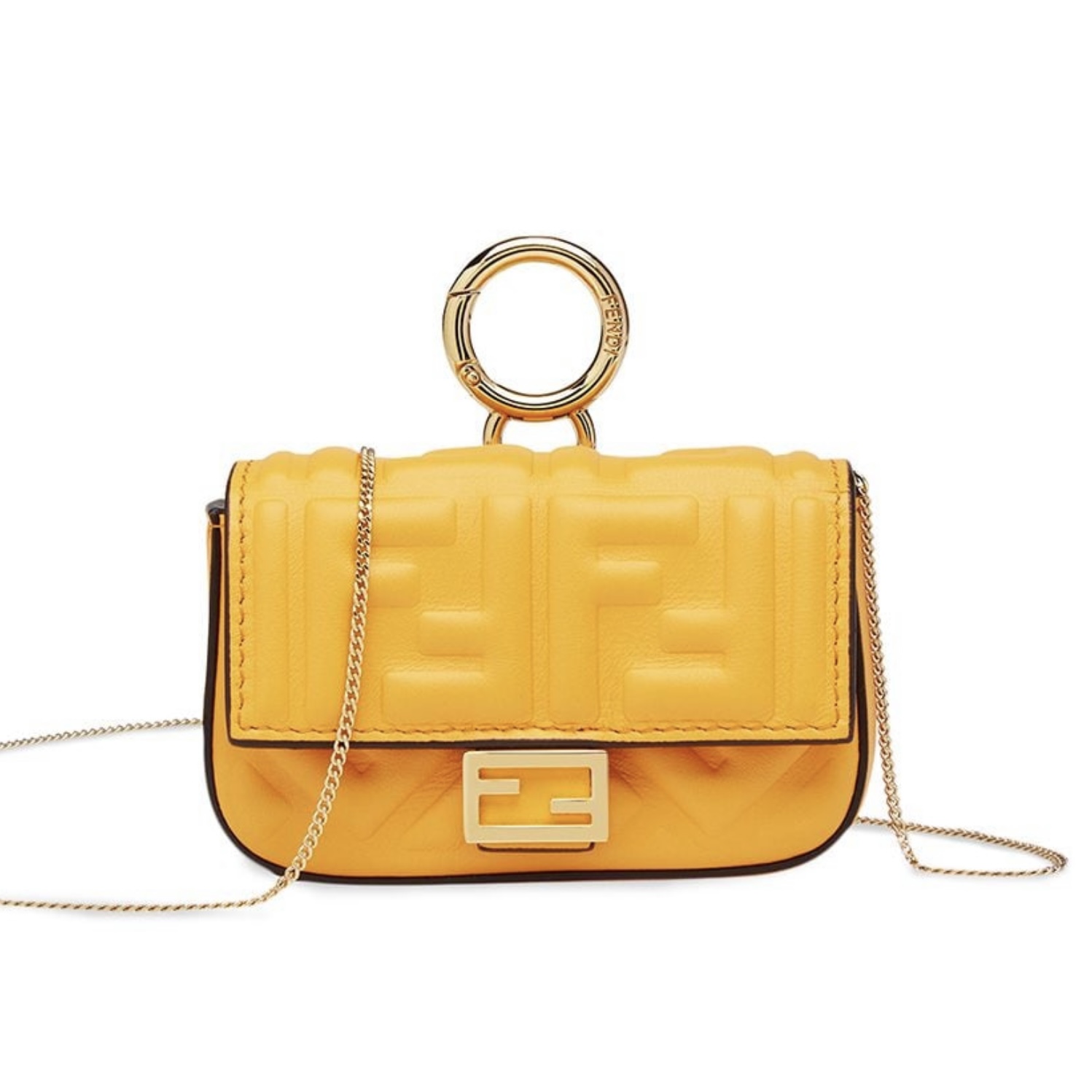 Fendi: мини-сумка Baguette