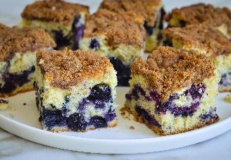 Blueberry Coffee Cake (aka Boy Bait) - Once Upon a Chef