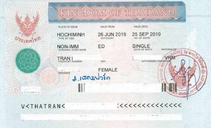 Dịch vụ làm visa Thái Lan - Visa công tác Thái Lan