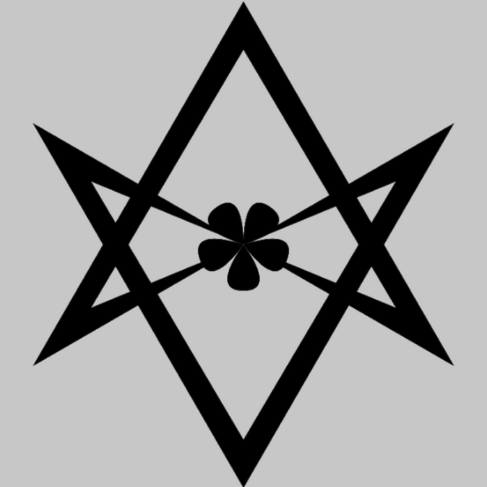 Crowley'nin dini hareketi Thelema'nın sembolü. 