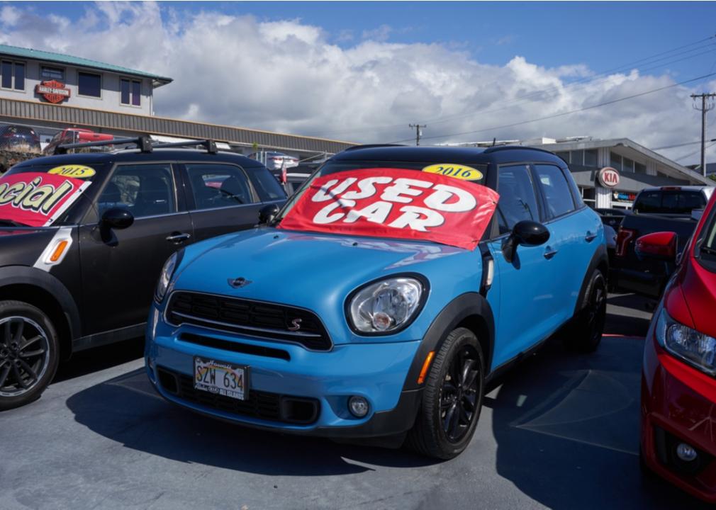 Cars for sale in Hawaii.