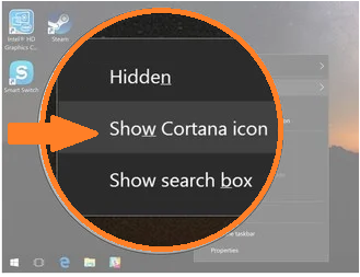 How to Pin Cortana to taskbar on Windows 10 PC?