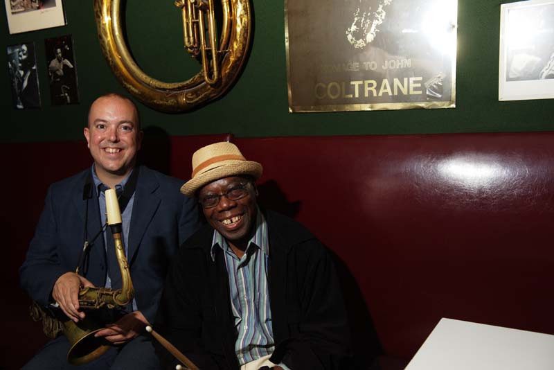 Andrew Cyrille and Bill McHenry at the Village Vanguard, where their duo rapport developed