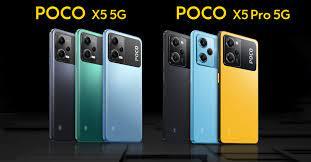 5. POCO X5 5G, X5 Pro 5G