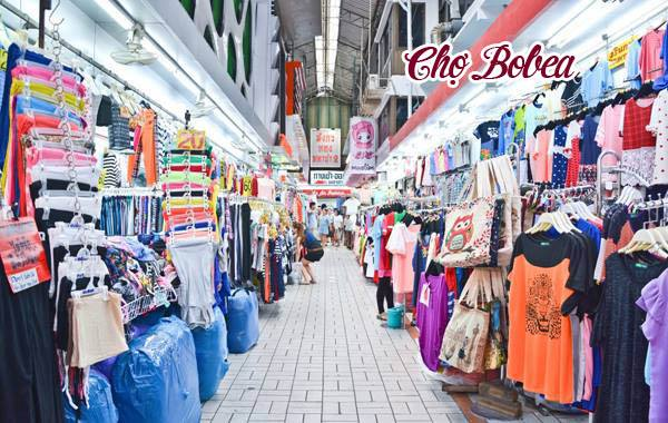 Khu chợ thời trang ở Thái Lan