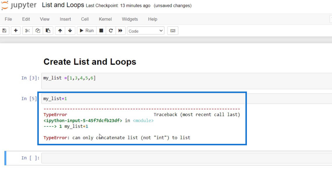 Python List And For Loop In Power BI