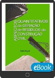 Capa do livro Aspectos quantitativos da geração de resíduos da construção civil
