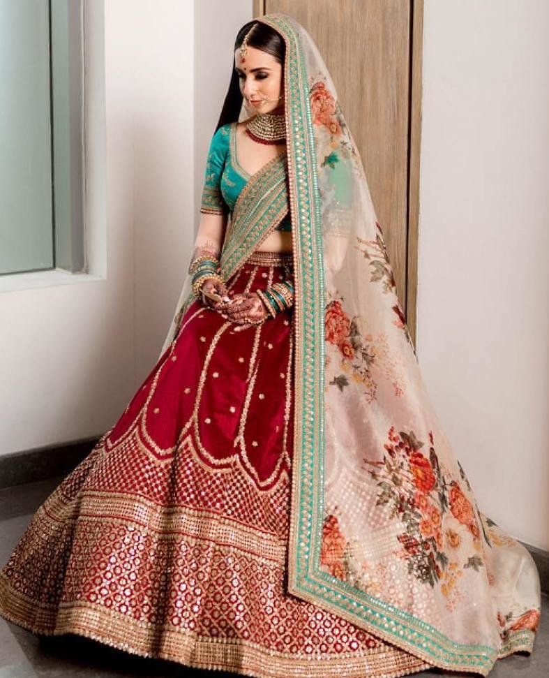 short frock with lehenga 2020