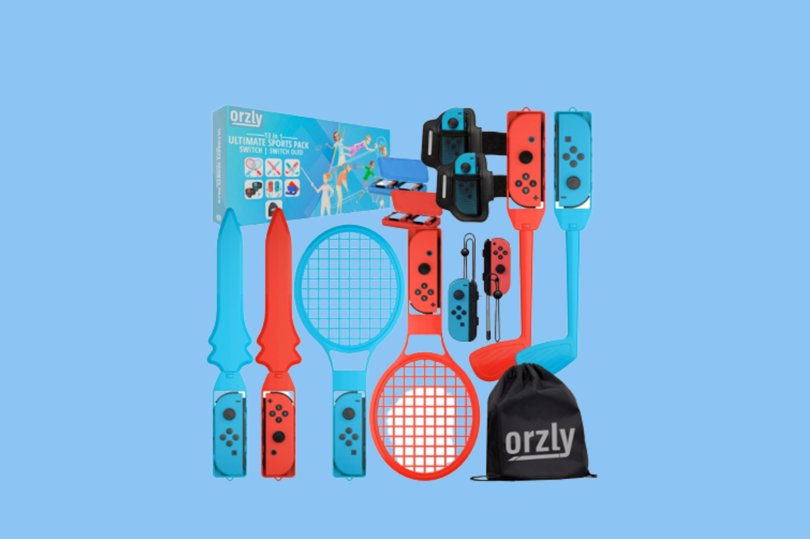 Orzly switch sports bundle pack