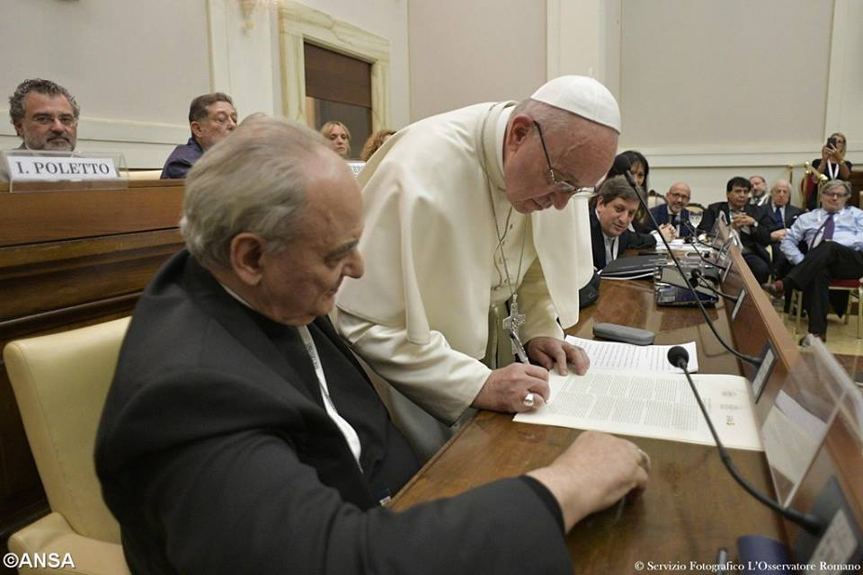 Diễn từ của Đức Thánh Cha tại Hội Nghị Vatican về ‘Nhân quyền về nước’