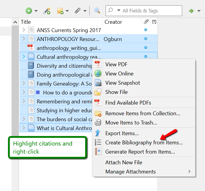 Zotero - Zotero and Citation - Research Guides at Amherst College