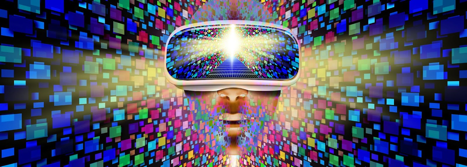 Metaverse mit VR Brille