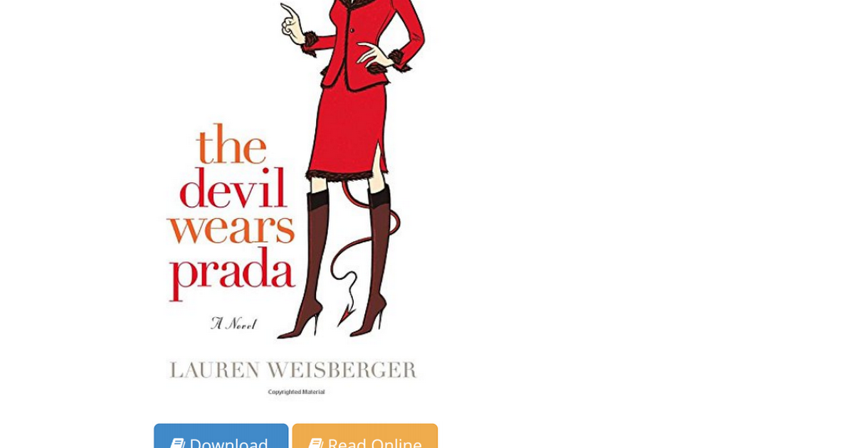 The Devil Wears Prada a Novel.pdf - Google Drive